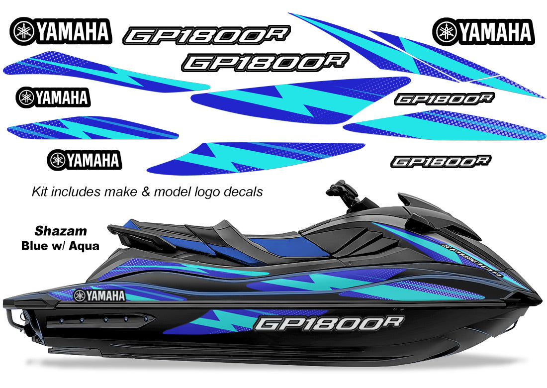 Yamaha WaveRunner GP 1800 Accent Graphics (2021-2026) - Shazam