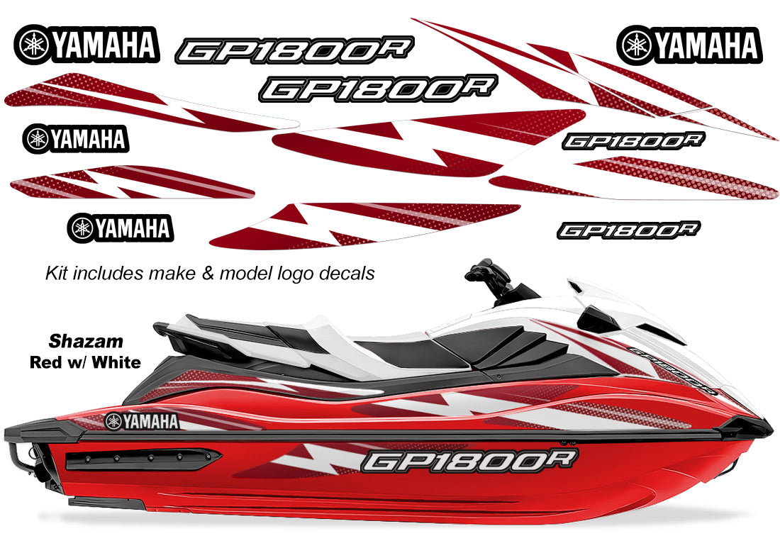 Yamaha WaveRunner GP 1800 Accent Graphics (2021-2026) - Shazam