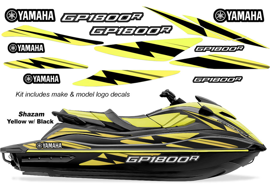 Yamaha WaveRunner GP 1800 Accent Graphics (2021-2026) - Shazam