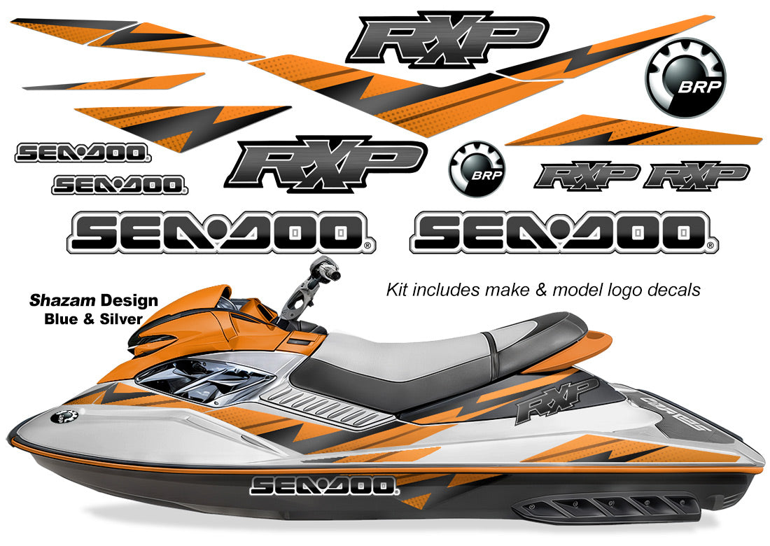 Sea Doo RXP Accent Graphics (2004-2011) Shazam