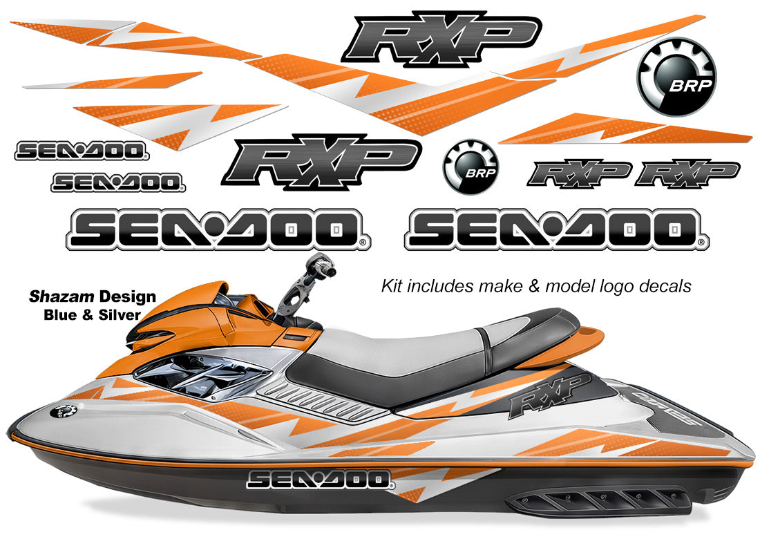 Sea Doo RXP Accent Graphics (2004-2011) Shazam