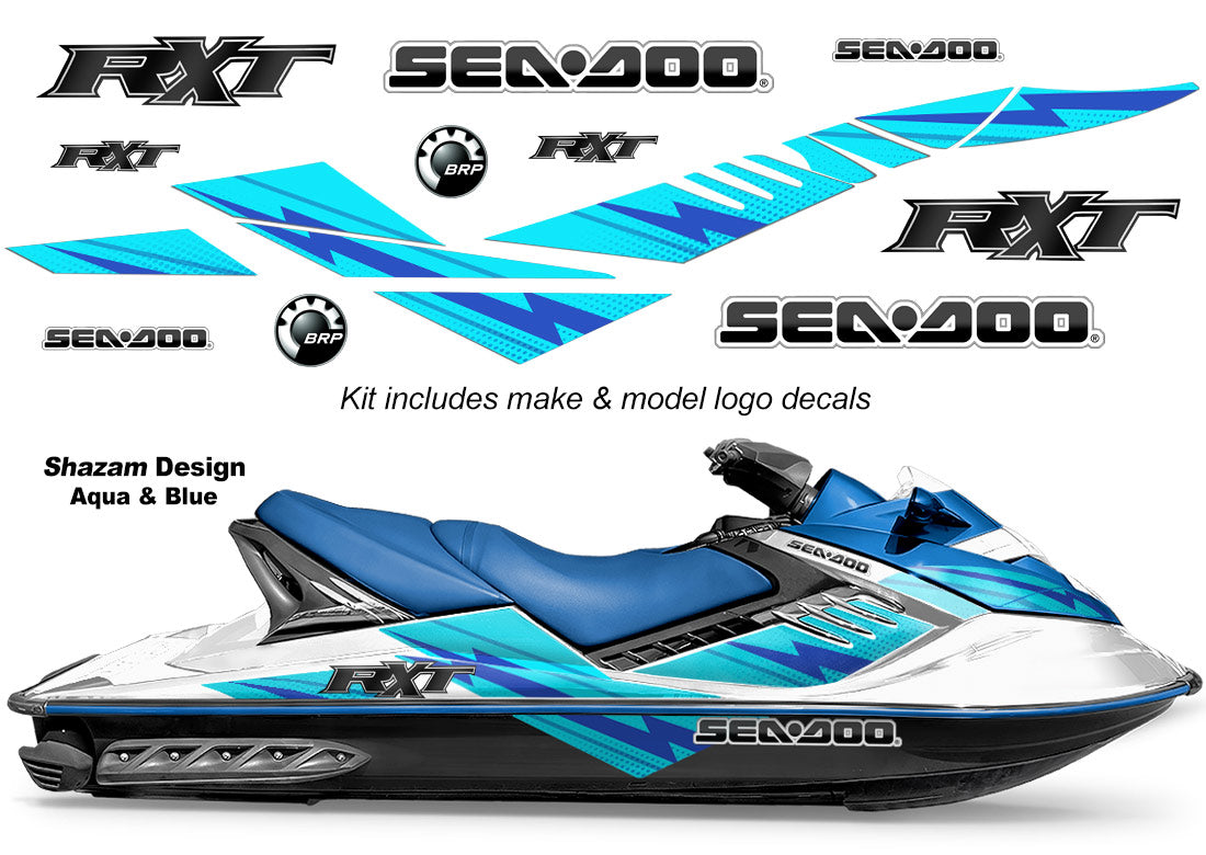 Sea Doo RXT Accent Graphics (2005-2009) - Shazam
