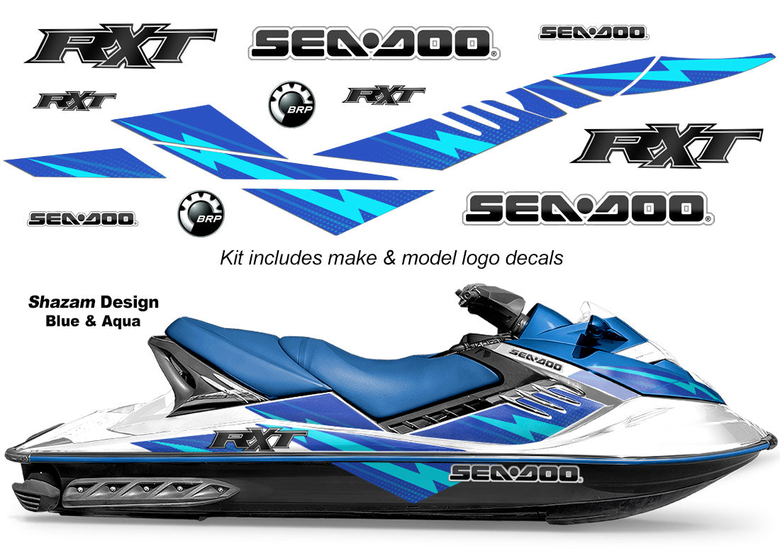 Sea Doo RXT Accent Graphics (2005-2009) - Shazam