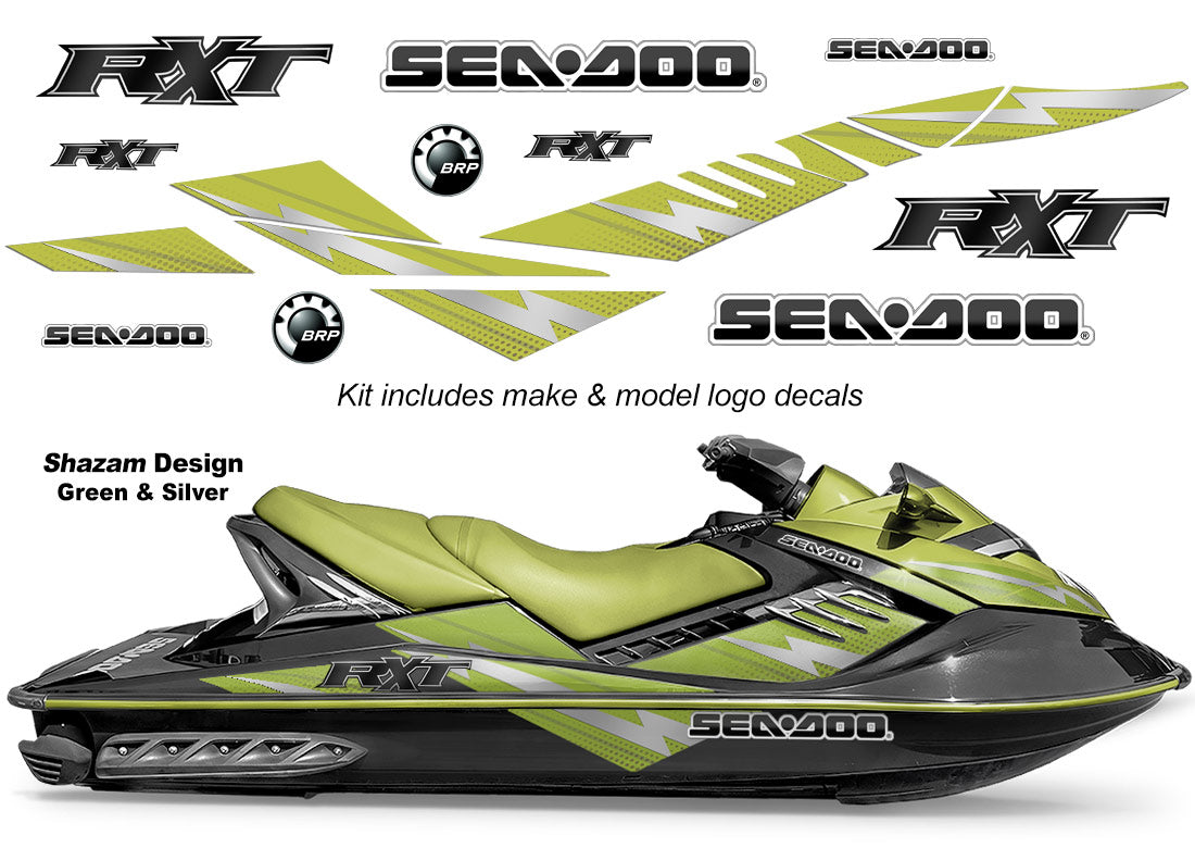 Sea Doo RXT Accent Graphics (2005-2009) - Shazam