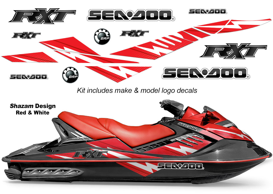 Sea Doo RXT Accent Graphics (2005-2009) - Shazam