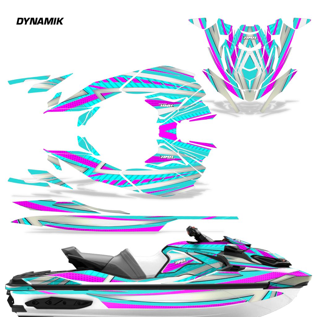 Sea Doo RXT-X-GTX 300 Watercraft Graphics (2019-2024)