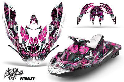 Sea Doo Bombardier Spark (3 UP) Jet Ski Graphics (2015-2018)