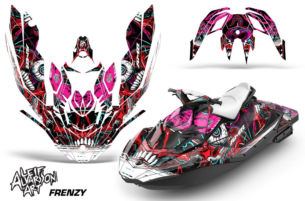 Sea Doo Bombardier Watercraft Graphics - Invision Artworks Powersports  Graphics