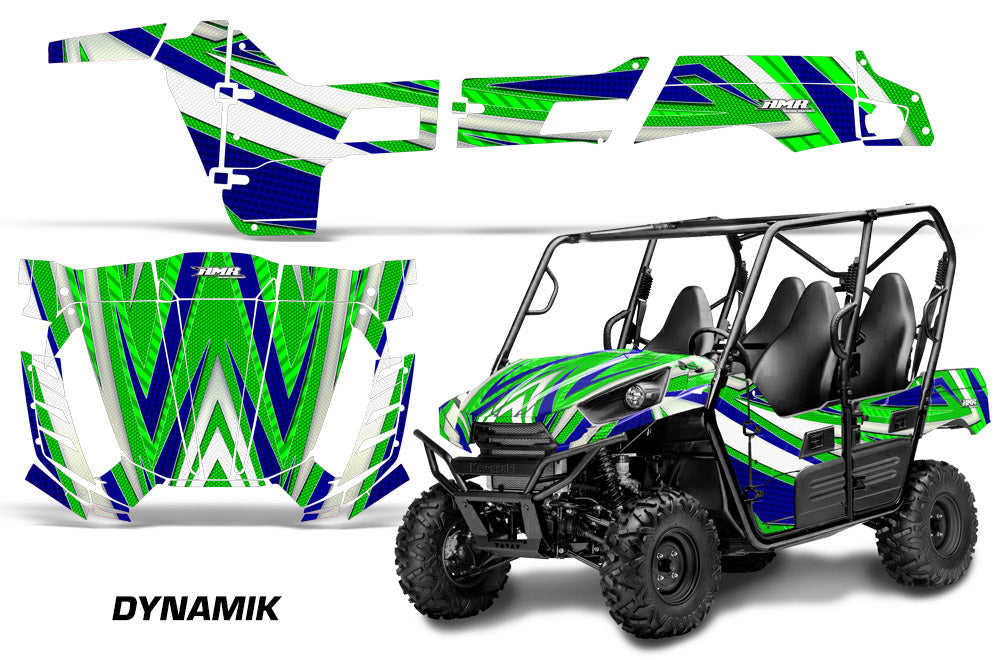 Kawasaki Teryx 800 4-Door Complete Graphics Kit (2013-2015)