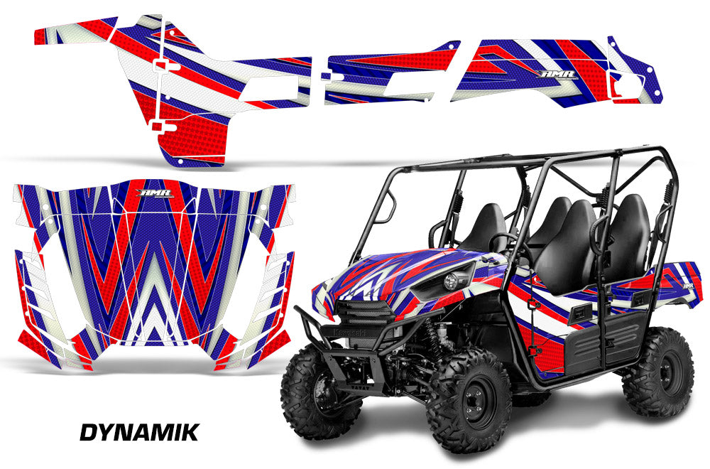 Kawasaki Teryx 800 4-Door Complete Graphics Kit (2013-2015)