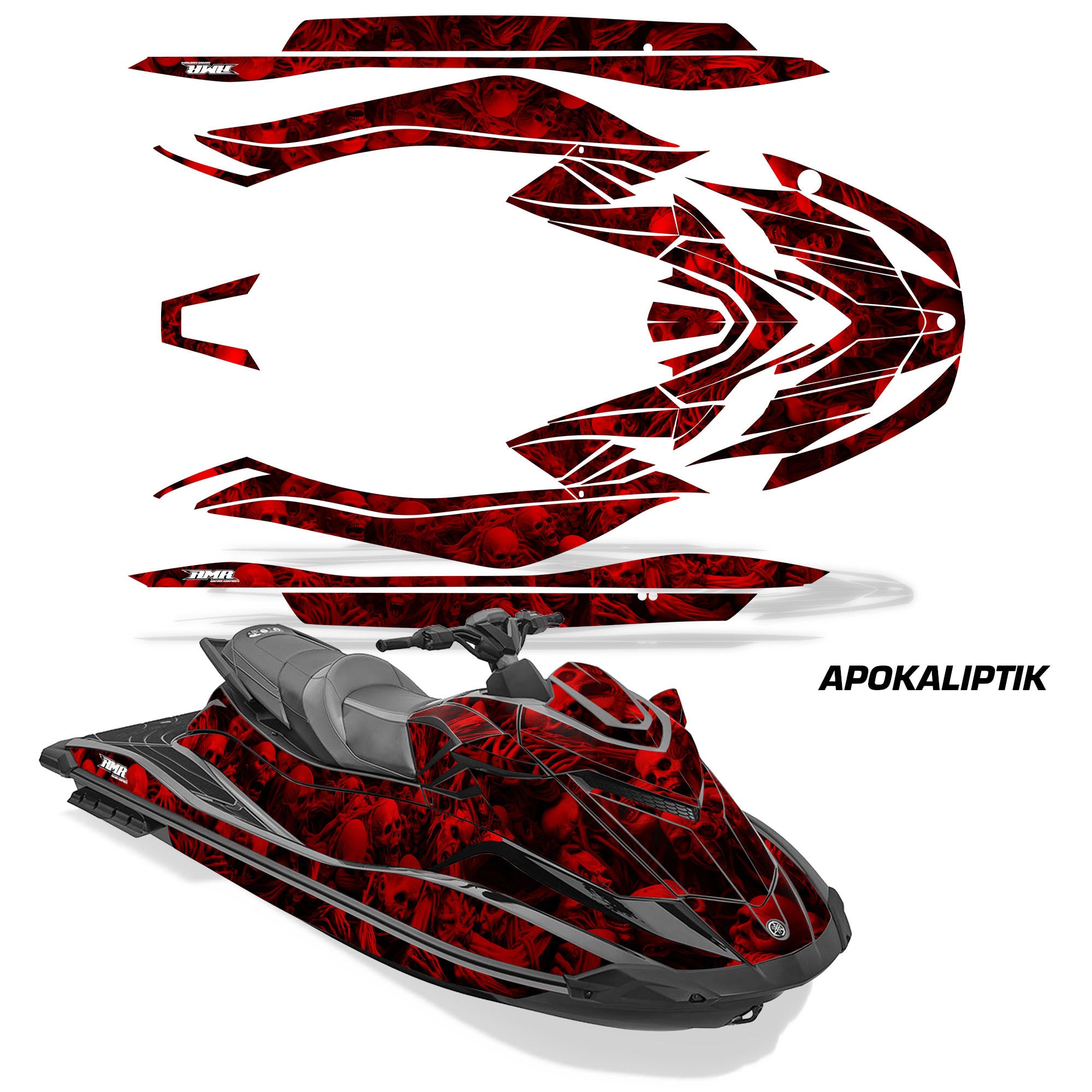 Yamaha WaveRunner GP1800R Graphics (2021-2026)