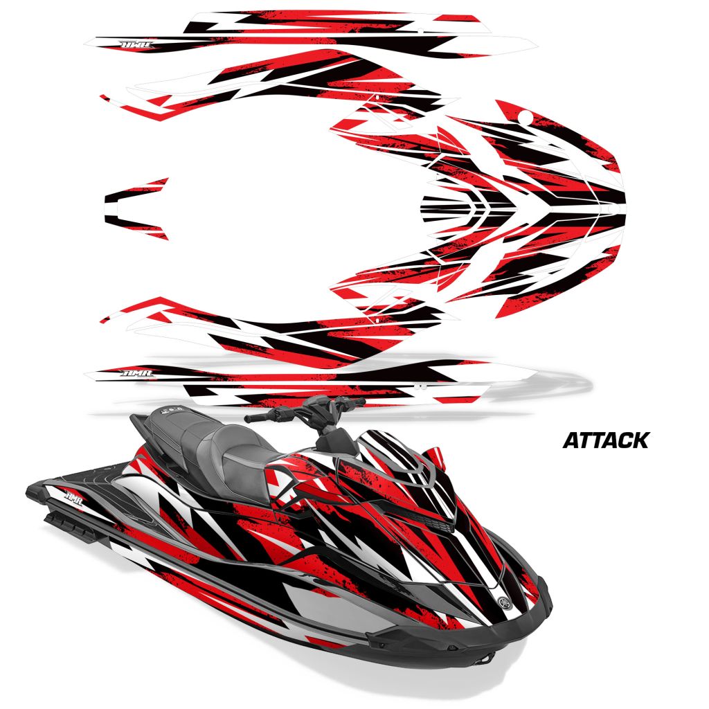 Yamaha WaveRunner GP1800R Graphics (2021-2026)