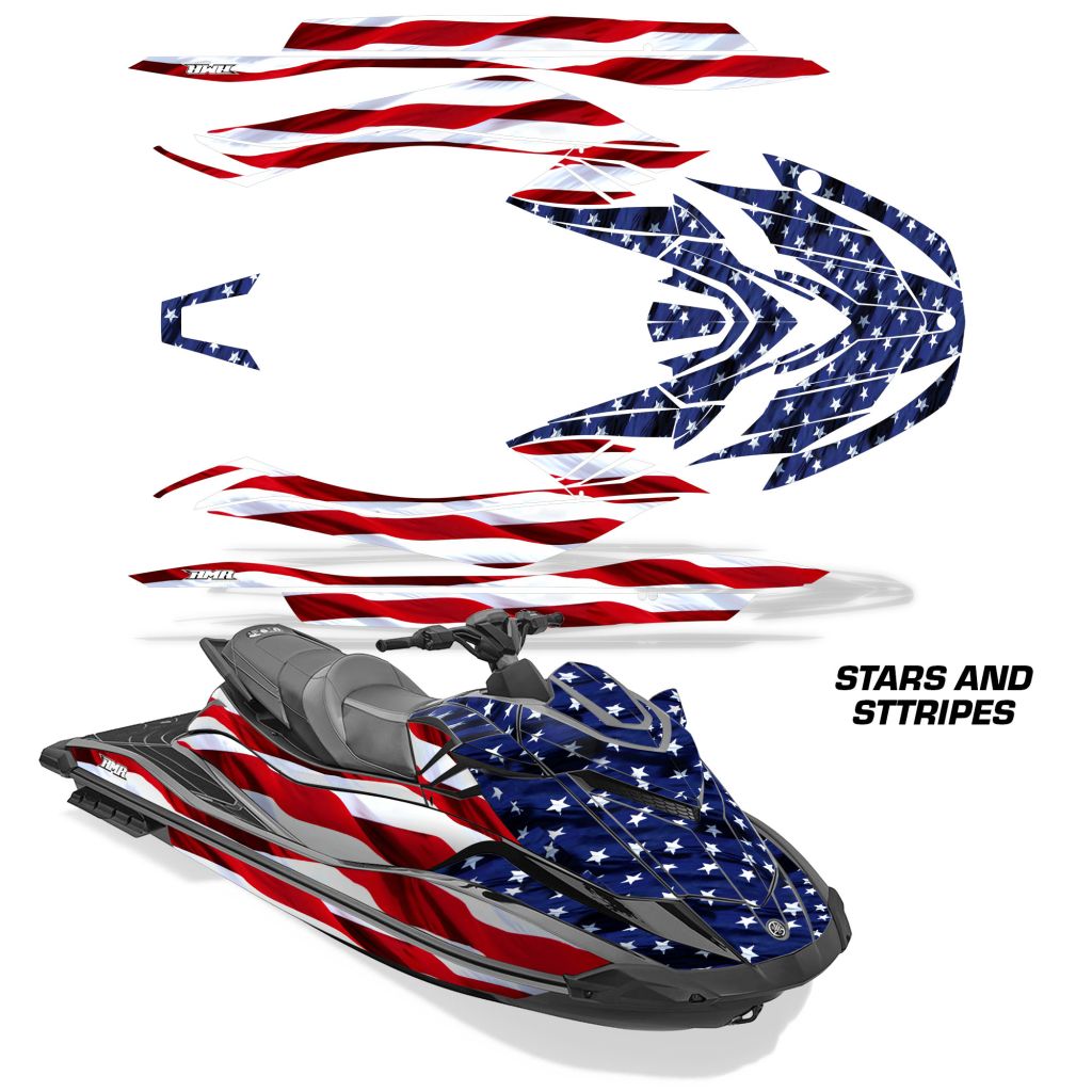 Yamaha WaveRunner GP1800R Graphics (2021-2026)