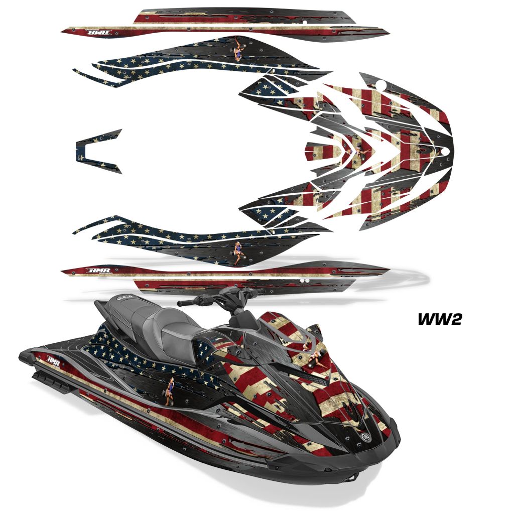 Yamaha WaveRunner GP1800R Graphics (2021-2026)