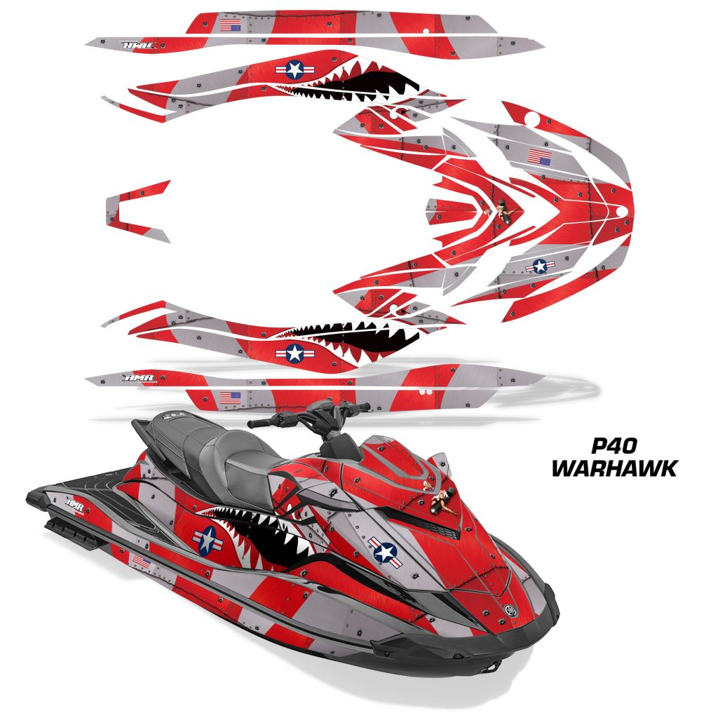 Yamaha WaveRunner GP1800R Graphics (2021-2026)