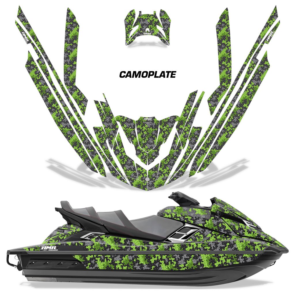 Camo Plate - GREEN Design