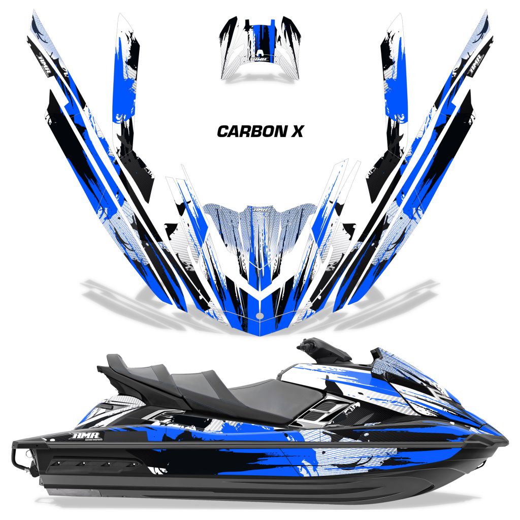 Carbon X - BLUE Design