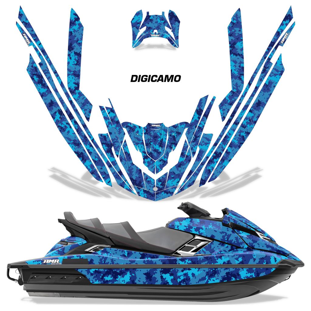 Digi Camo - BLUE Design