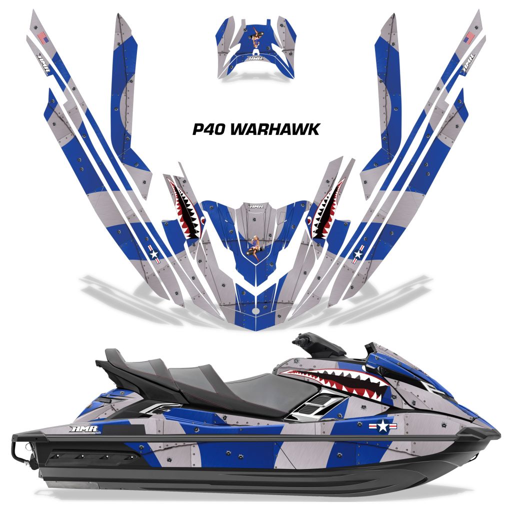 P40 Warhawk - BLUE Design