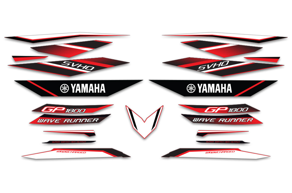 Yamaha WaveRunner GP 1800 Accent Graphics (2017-2020)
