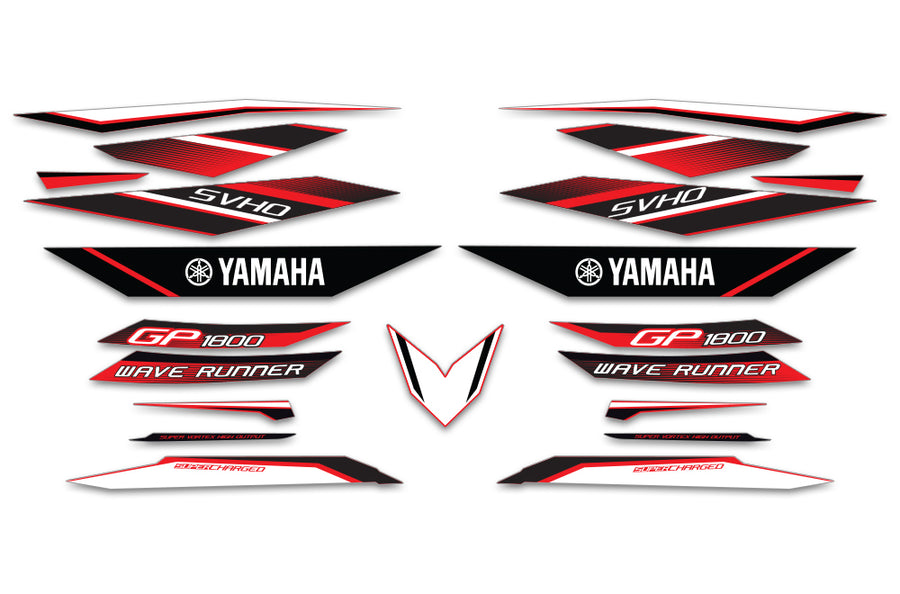 Yamaha WaveRunner GP 1800 Accent Graphics (2017-2020)