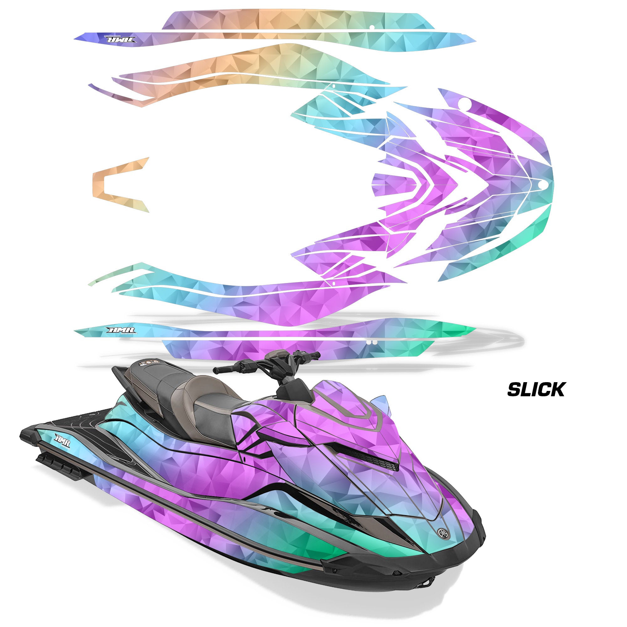 Yamaha WaveRunner GP1800R Graphics (2021-2026)