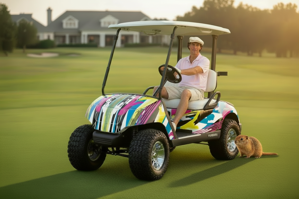 1995-2006 Yamaha Golf Cart Graphics G16 G19 - Flashback Design