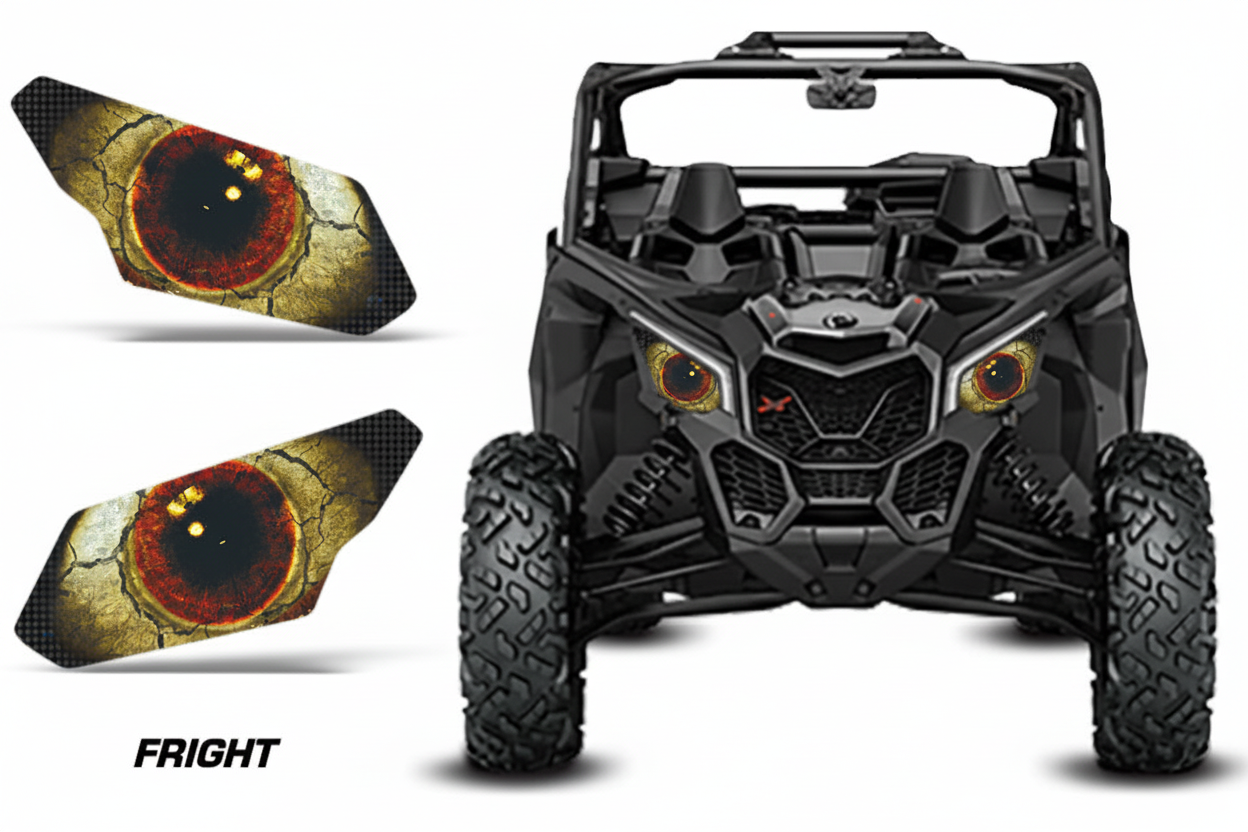 Fright - Headlight Decals