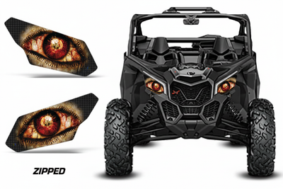 Zipped - Headlight Decals