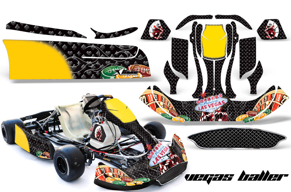 CRG NA2 (New Age Body) - Kart Graphic Decal Kit - Invision 