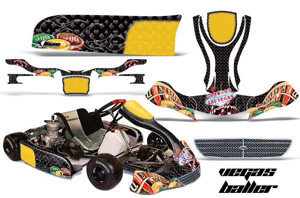 KG EVO Stilo  - Kart Graphic Decal Kit