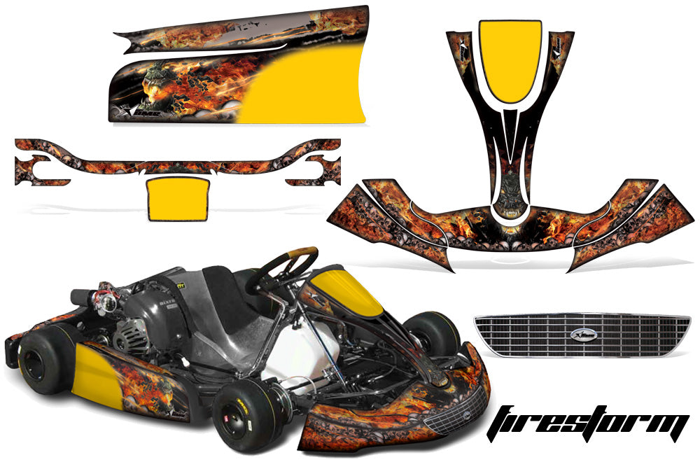 Righetti Ridolfi RR XTR14 Body   - Kart Graphic Decal Kit