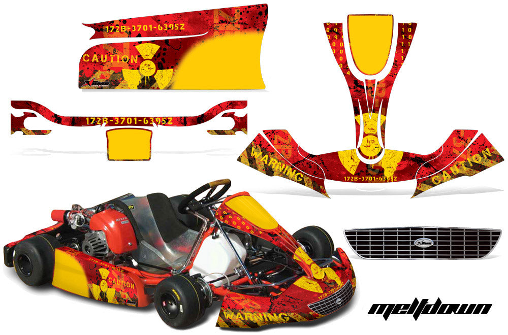 Righetti Ridolfi RR XTR14 Body   - Kart Graphic Decal Kit