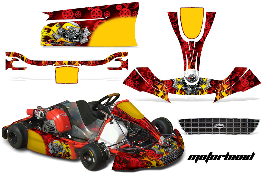 Righetti Ridolfi RR XTR14 Body   - Kart Graphic Decal Kit