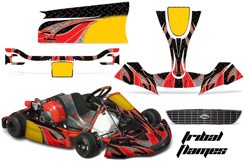 Righetti Ridolfi RR XTR14 Body   - Kart Graphic Decal Kit