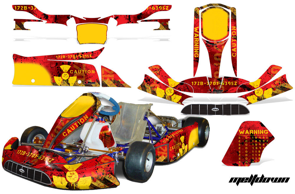 Tony Kart Venox (Through 2016) - Kart Graphic Decal Kit