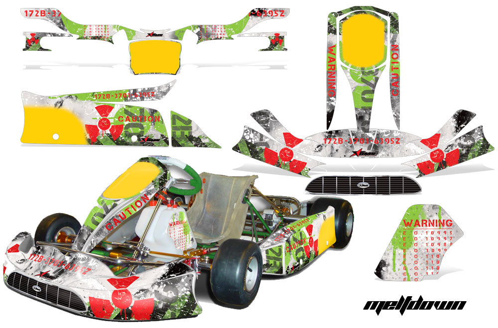 Tony Kart Venox (Through 2016) - Kart Graphic Decal Kit