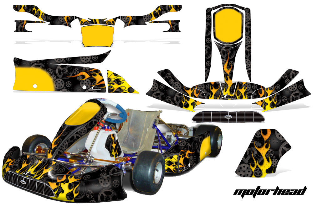 Tony Kart Venox (Through 2016) - Kart Graphic Decal Kit