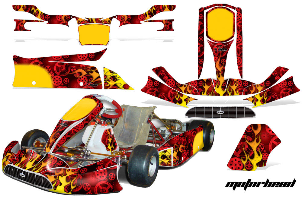 Tony Kart Venox (Through 2016) - Kart Graphic Decal Kit