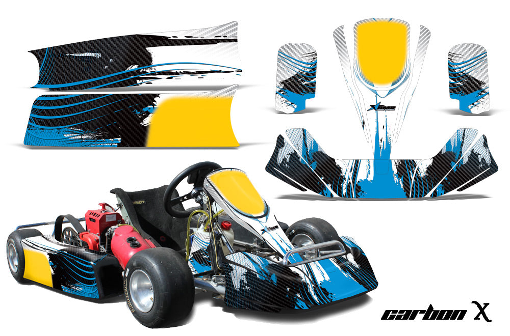 Paul Tracy PTK Cadet - Kart Graphic Decal Kit