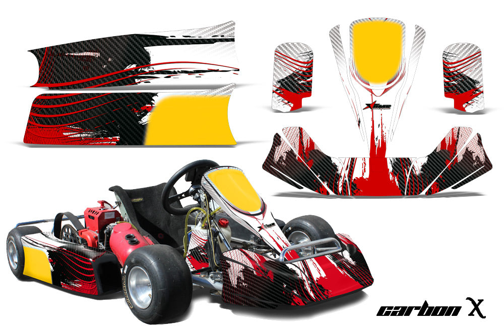 Paul Tracy PTK Cadet - Kart Graphic Decal Kit