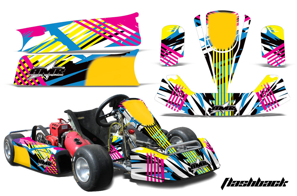Paul Tracy PTK Cadet - Kart Graphic Decal Kit