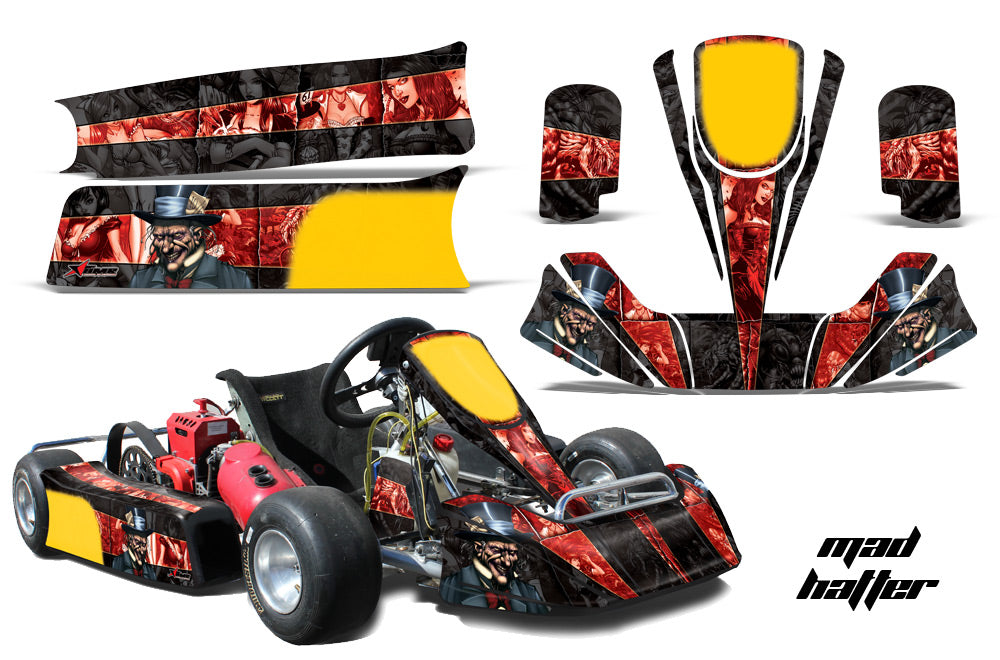 Paul Tracy PTK Cadet - Kart Graphic Decal Kit