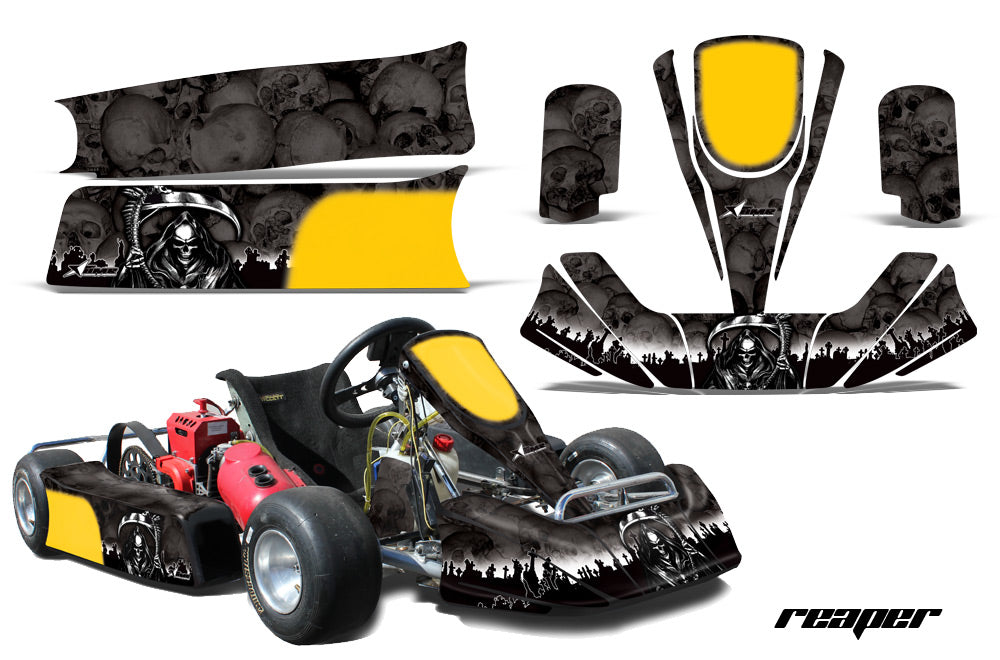 Paul Tracy PTK Cadet - Kart Graphic Decal Kit