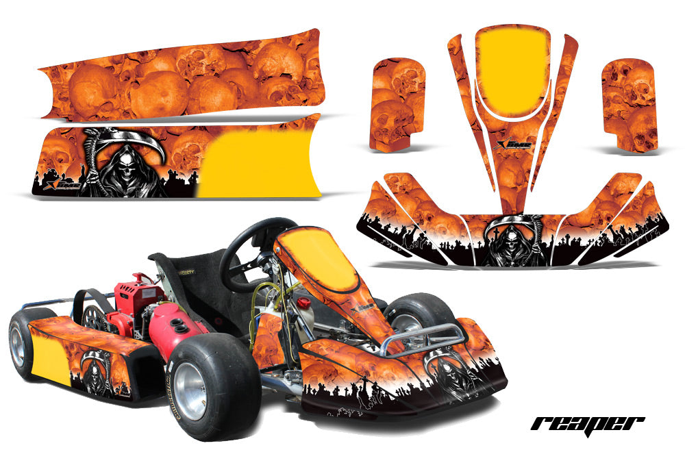 Paul Tracy PTK Cadet - Kart Graphic Decal Kit
