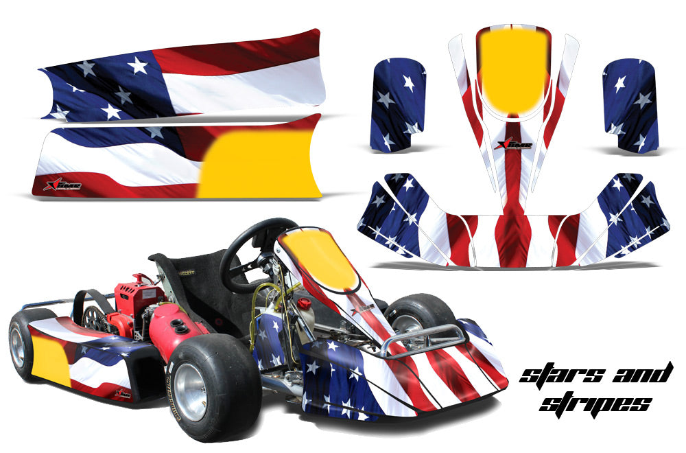 Paul Tracy PTK Cadet - Kart Graphic Decal Kit