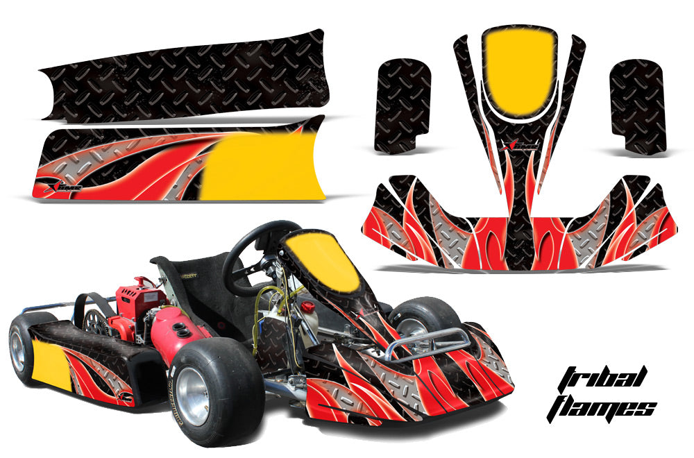 Paul Tracy PTK Cadet - Kart Graphic Decal Kit