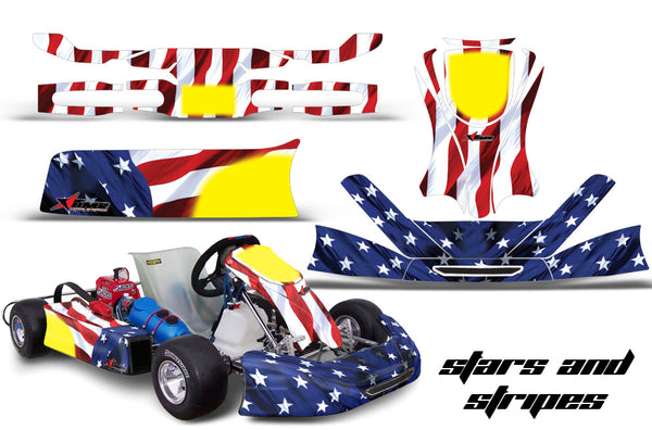 KG Cadet - Kart Graphic Decal Kit - Invision Artworks Powersports Graphics