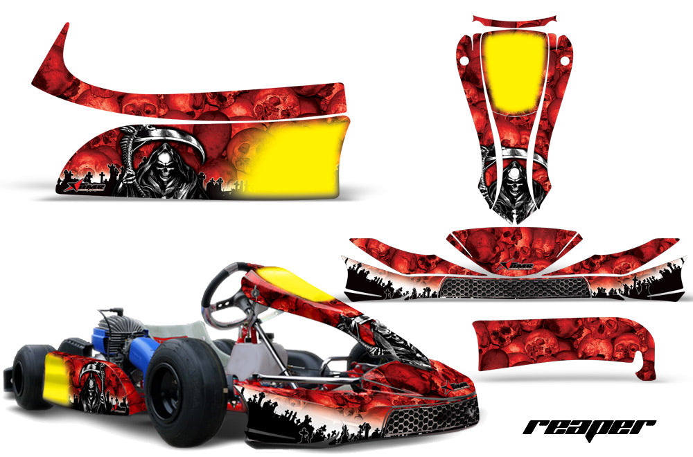 KG MK-14 Cadet - Kart Graphic Decal Kit - Invision Artworks Powersports ...