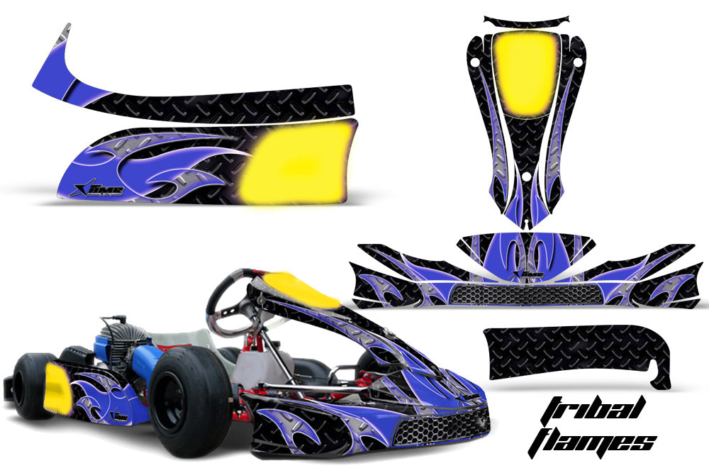 KG MK-14 Cadet - Kart Graphic Decal Kit - Invision Artworks Powersports ...